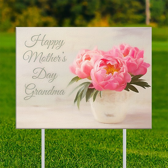 18x24 - MOTHER'S DAY Pink Peonies