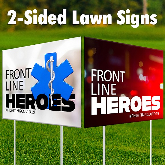 18x24 - FRONT LINE HEROES EMS 2
