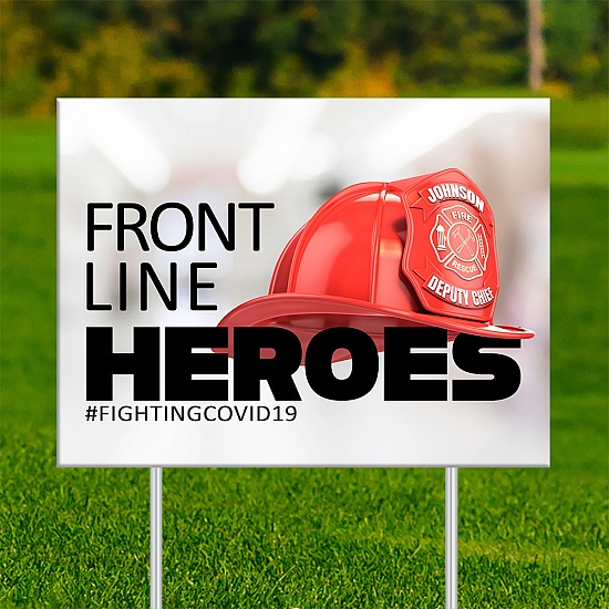 18x24 - FRONT LINE HEROES Fire 1