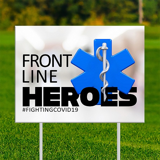 18x24 - FRONT LINE HEROES EMS 1