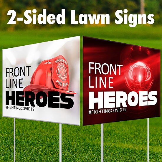 18x24 - FRONT LINE HEROES Fire 2