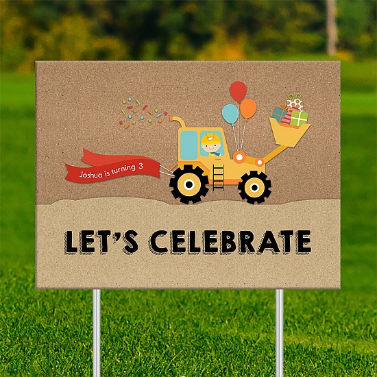 18x24 - BIRTHDAY Bulldozer 001