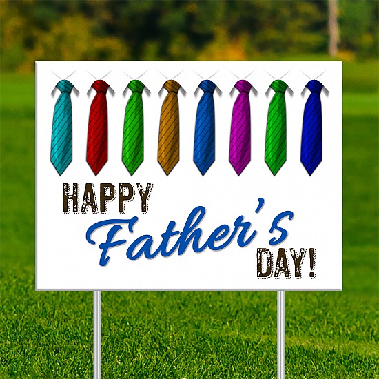 18x24 - FATHER'S DAY Multi Neck Ties 001