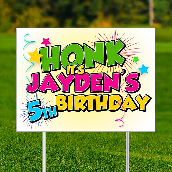 18x24 - BIRTHDAY Honk 001