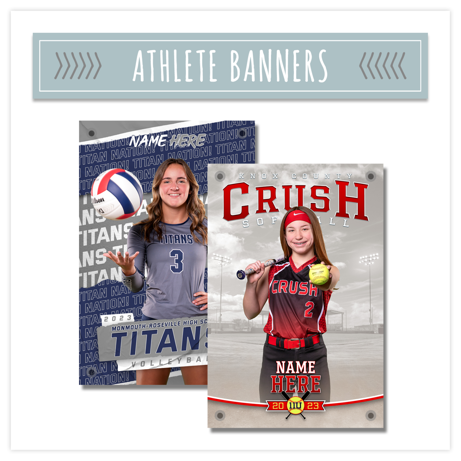 ATHLETE BANNERS