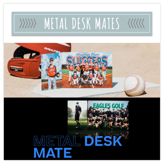 METAL DESK MATES