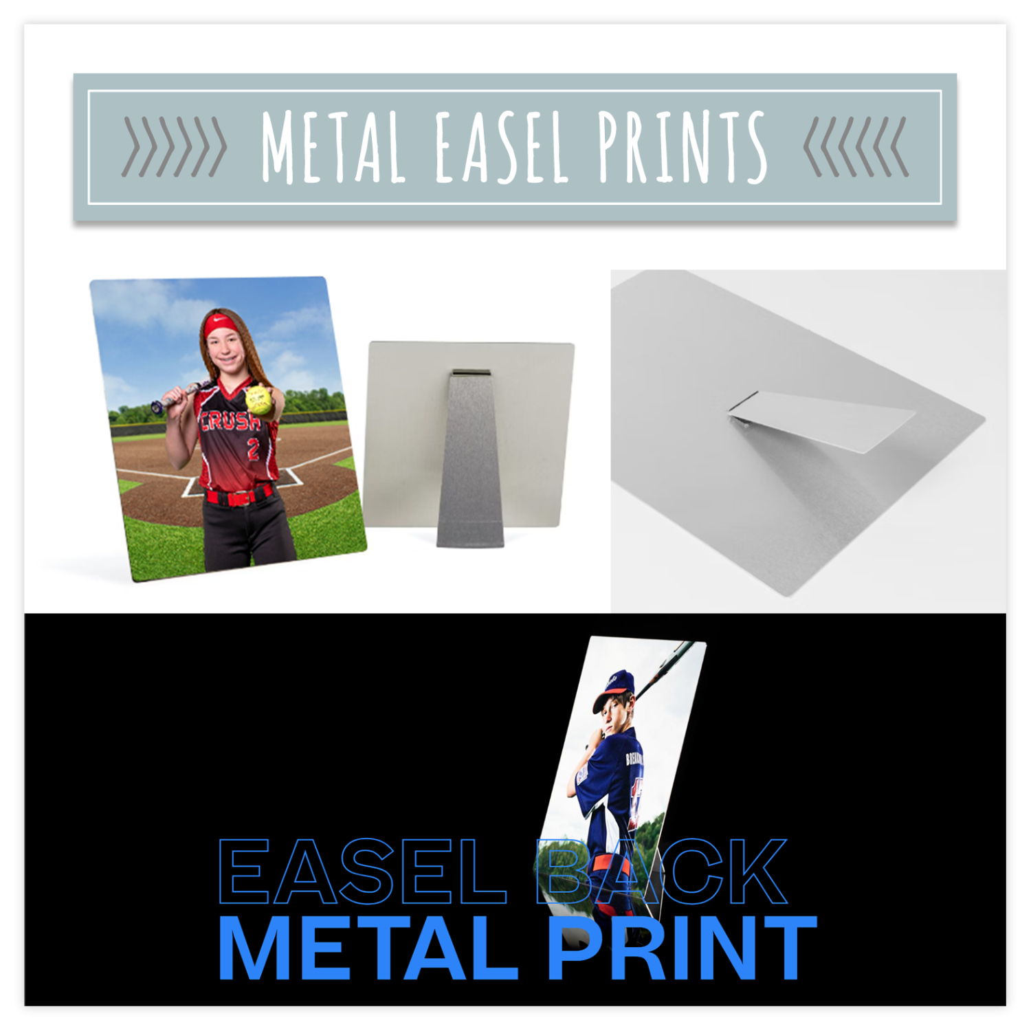 METAL EASEL PRINTS