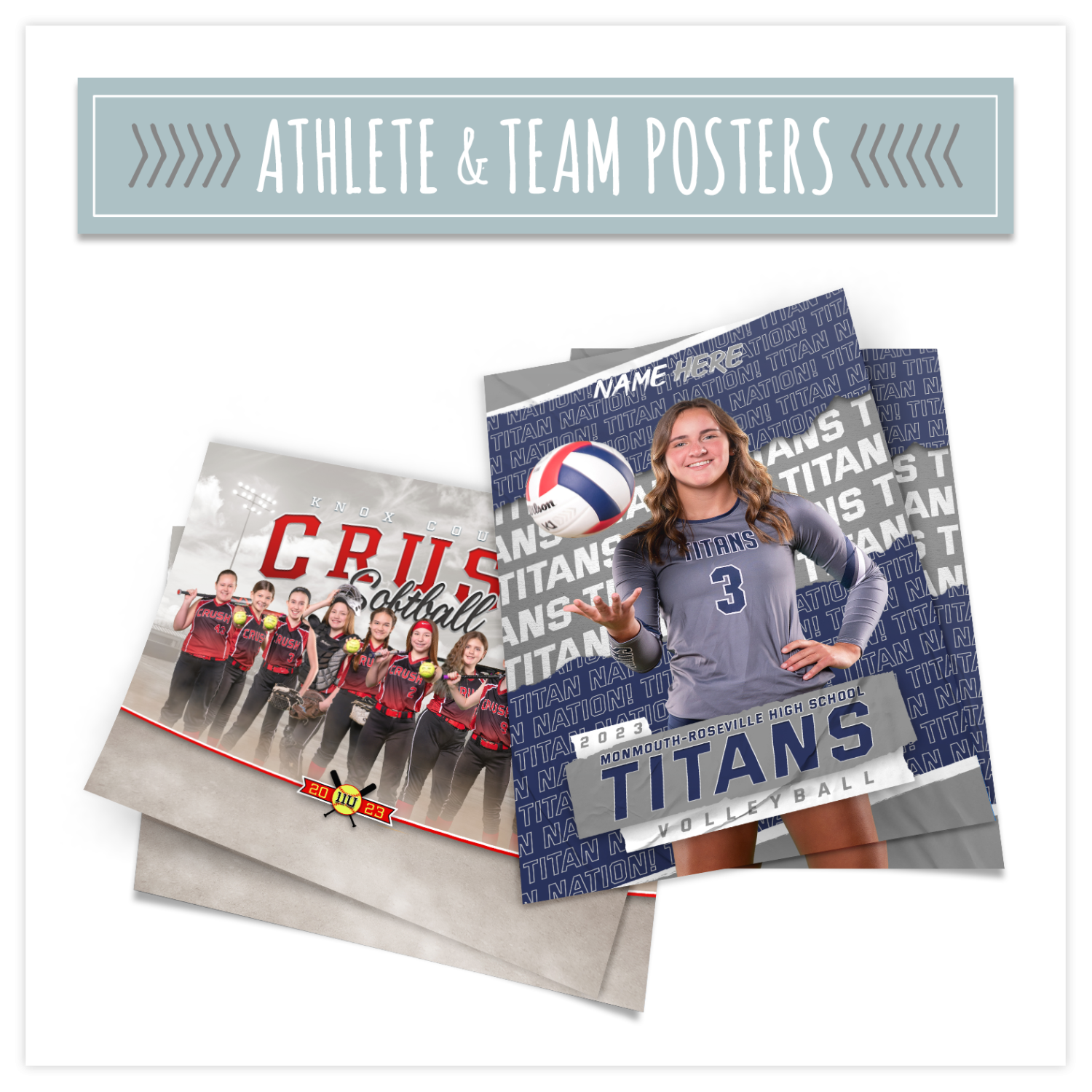 ATHLETE and TEAM POSTERS