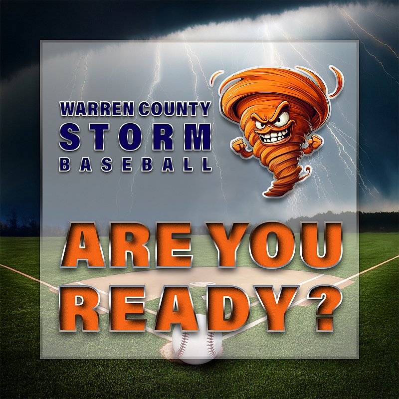 March 17, 2025:  ARE YOU READY?  Warren County Storm Baseball 10U Team